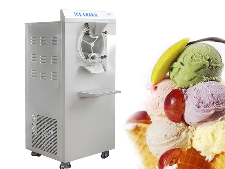 Commercial hard ice cream maker